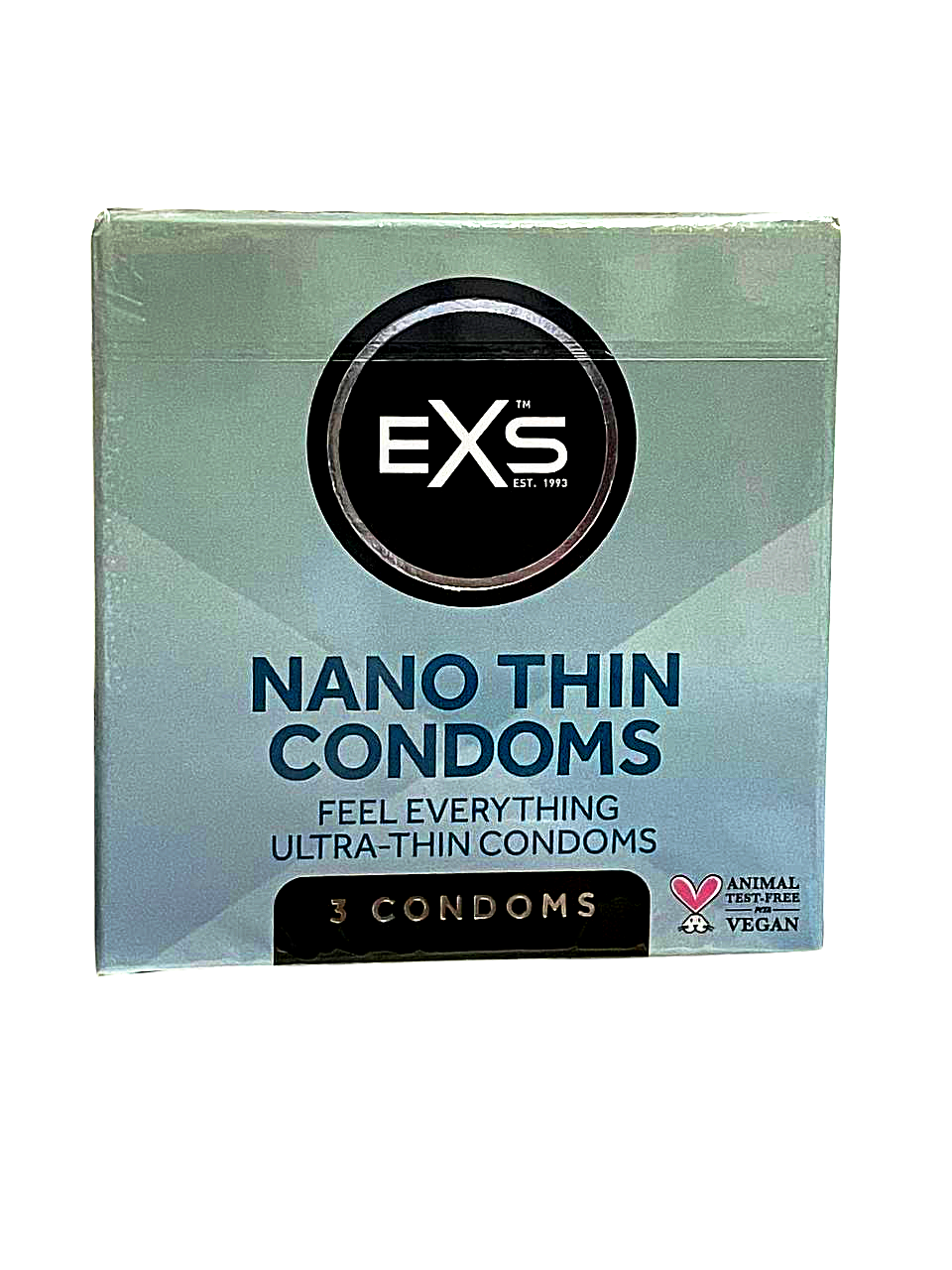 Презервативы ультратонкие EXS Nano Thin латексные (цена за упаковку, 3 шт.)
