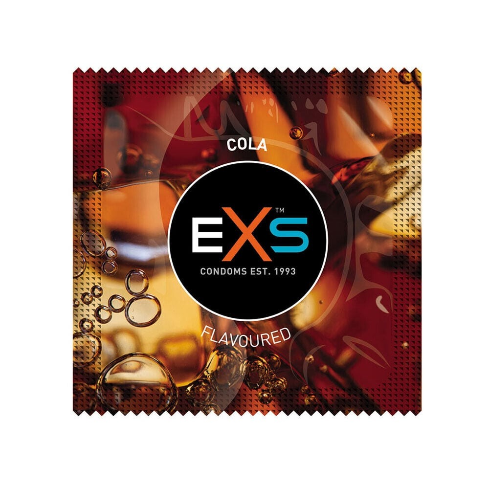 Презервативи EXS Mixed Flavoured зі смаком шоколаду, коли, полуниці та жуйки (ціна за упаковку, 12 шт)