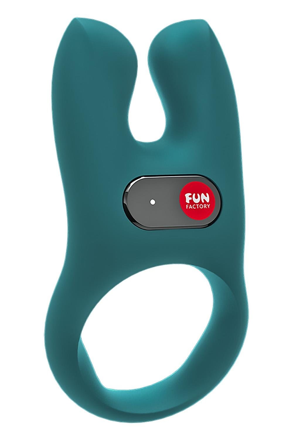 Ерекційне віброкільце Fun Factory Nos бірюзове, 8 см