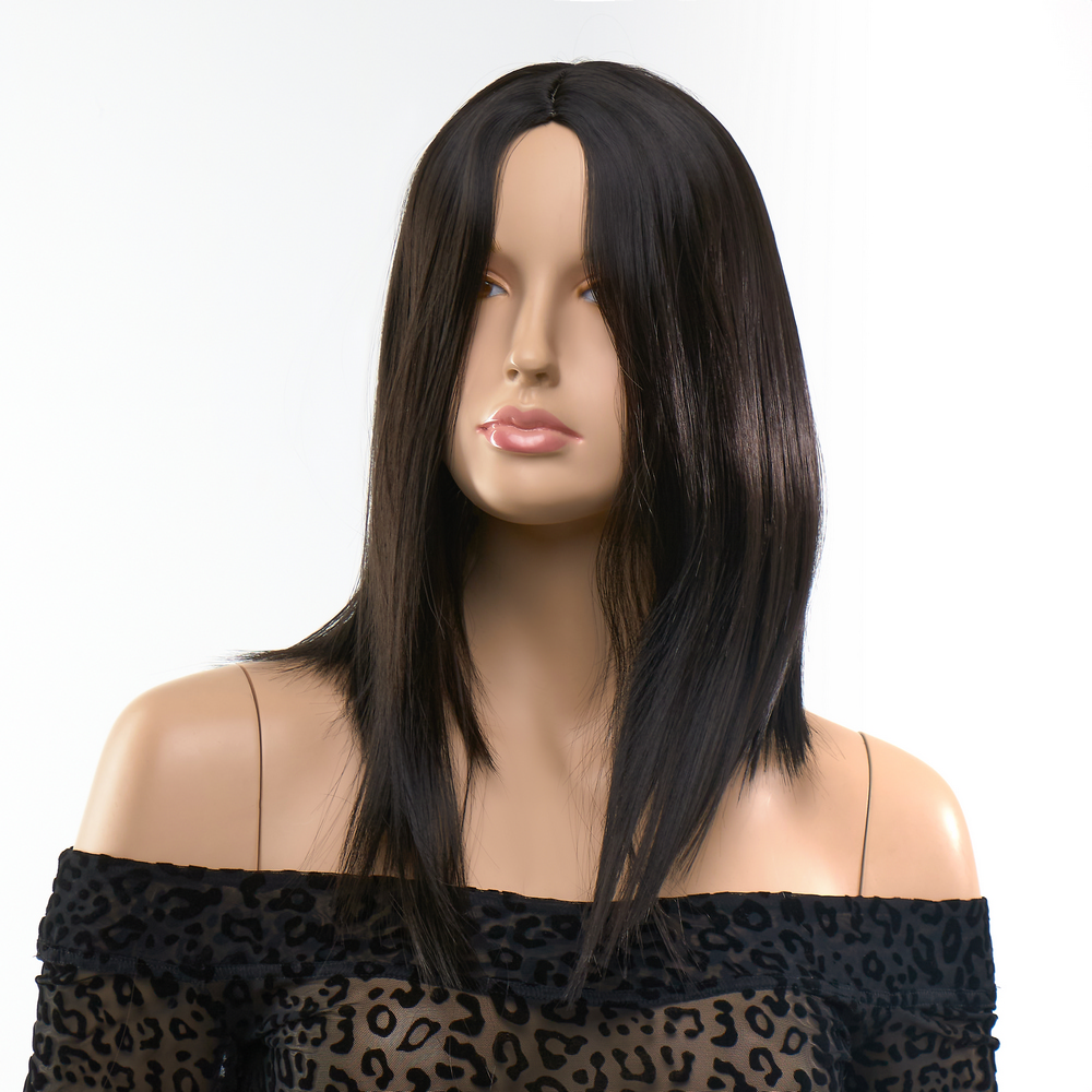 Перука подовжене каре Fetish Hair брюнетка, 30 см