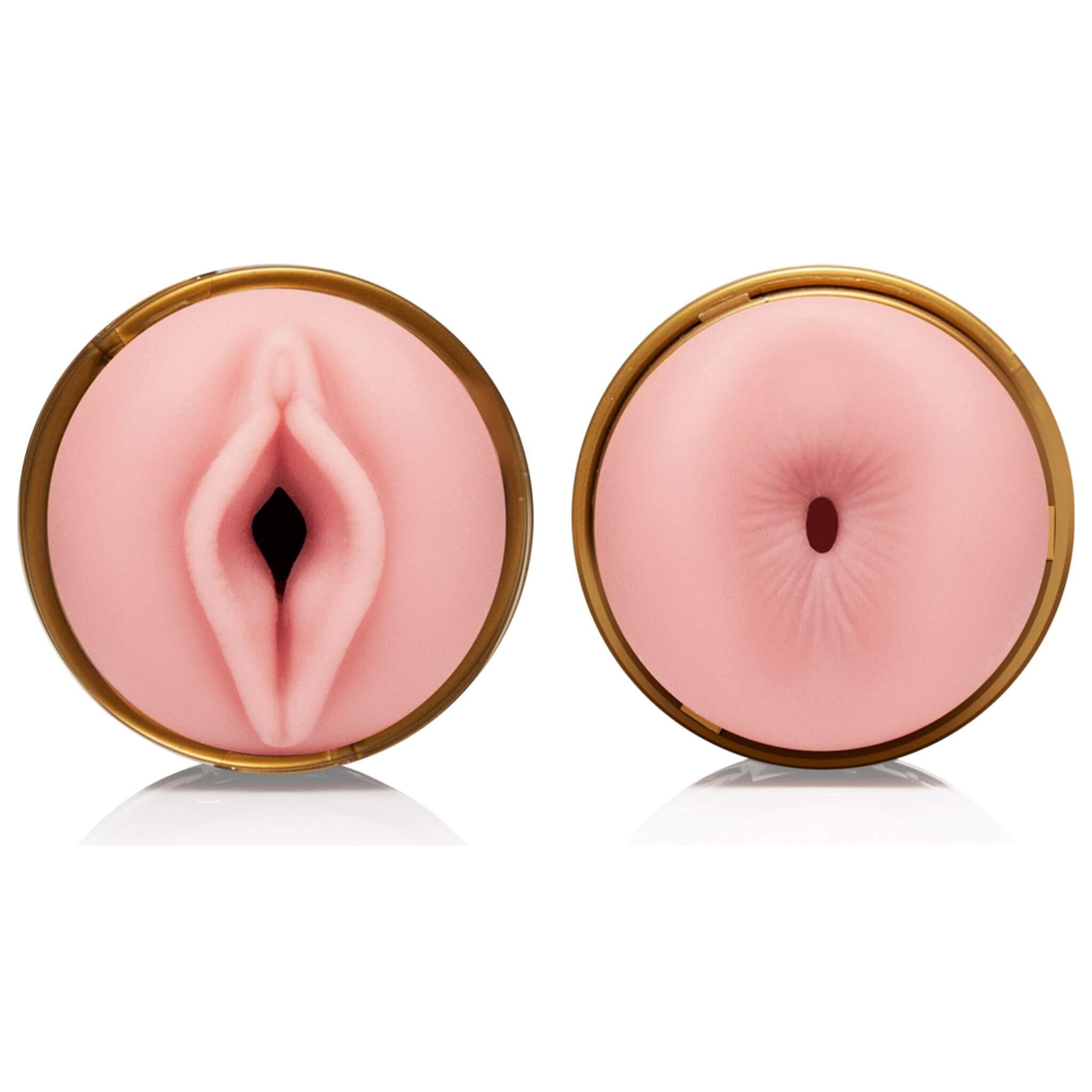Мастурбатор у колбі подвійний вагіна/анус, кібершкіра Fleshlight Quickshot Stamina Training Unit