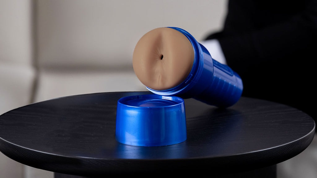 Мастурбатор попа в колбі Fleshlight Boost Blast Female, коричневий