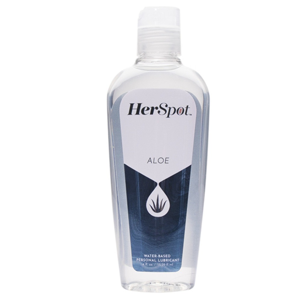 Лубрикант на водній основі з алоє, FleshLight HerSpot Aloe, 100 мл