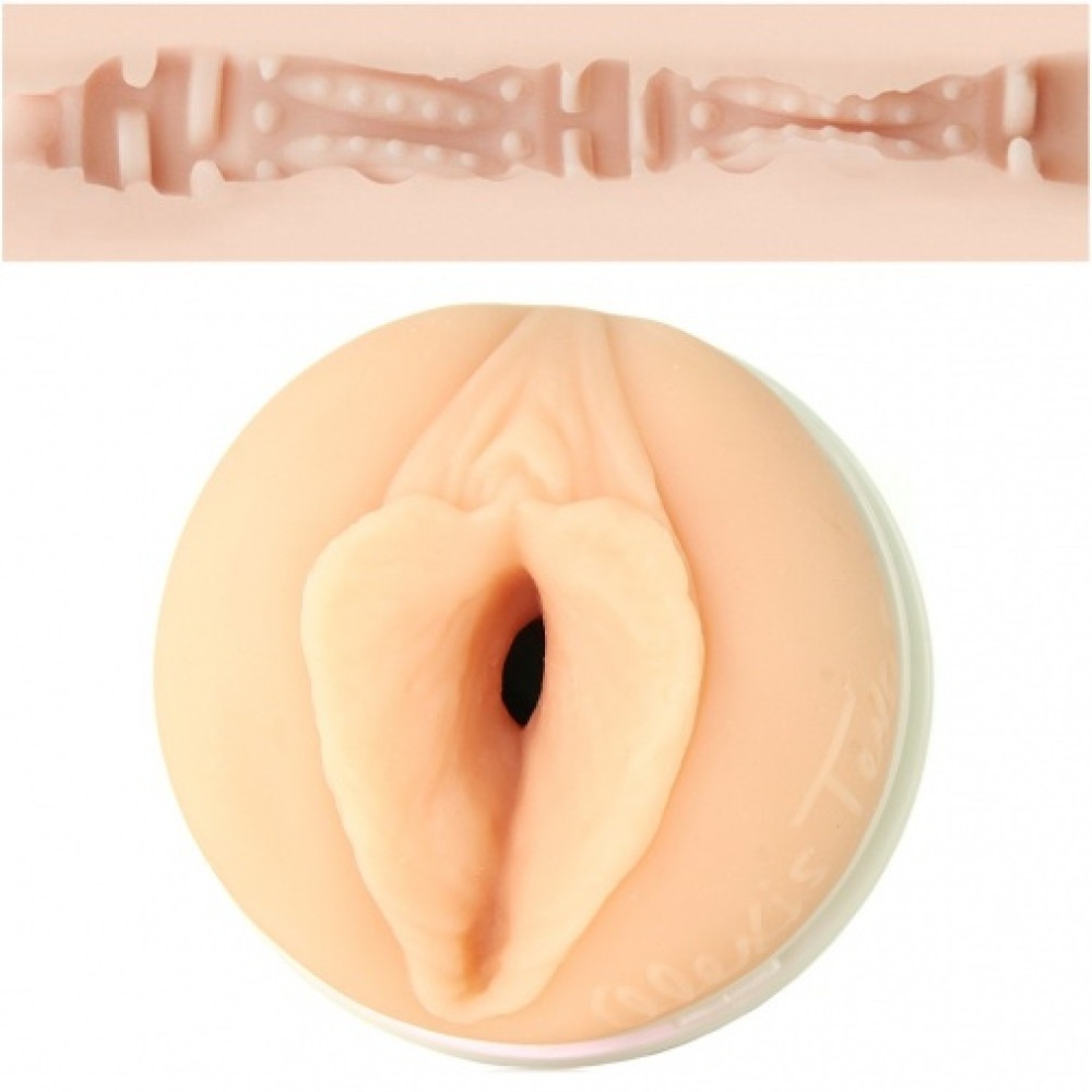 Мастурбатор вагіна в колбі, кібершкіра Fleshlight Girls Alexis Texas Outlaw, бежевий