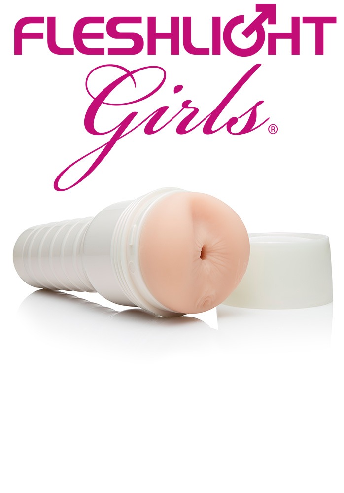 Мастурбатор анус у колбі, кібершкіра Fleshlight Girls Adriana Chechik, тілесний