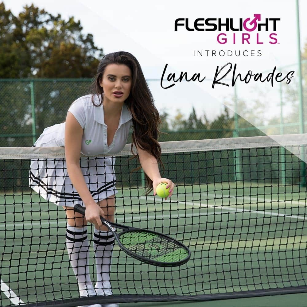 Мастурбатор анус у колбі Fleshlight Girls Lana Rhoades, кібершкіри (Superskin), тілесний