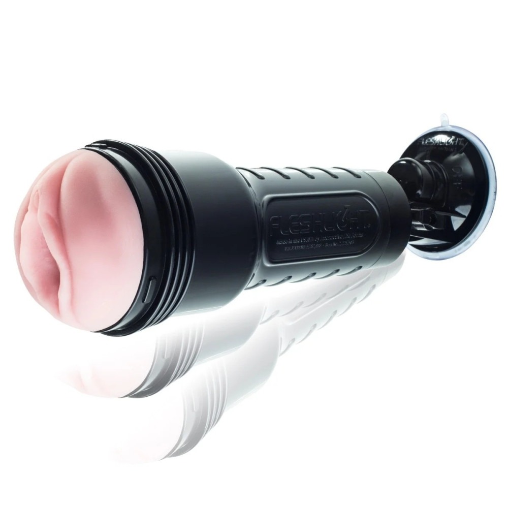Крепление на стену с присоской для мастурбатора Fleshlight Shower Mount, черный