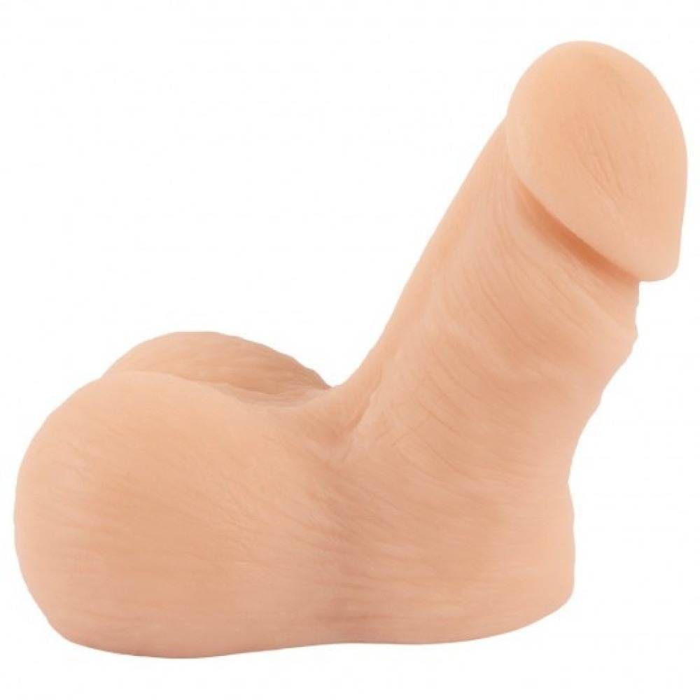 Фалоімітатор імплант реалістичний Mr. Limpy Light Flesh Small (RP), бежевий, 9 см х 3.5 см