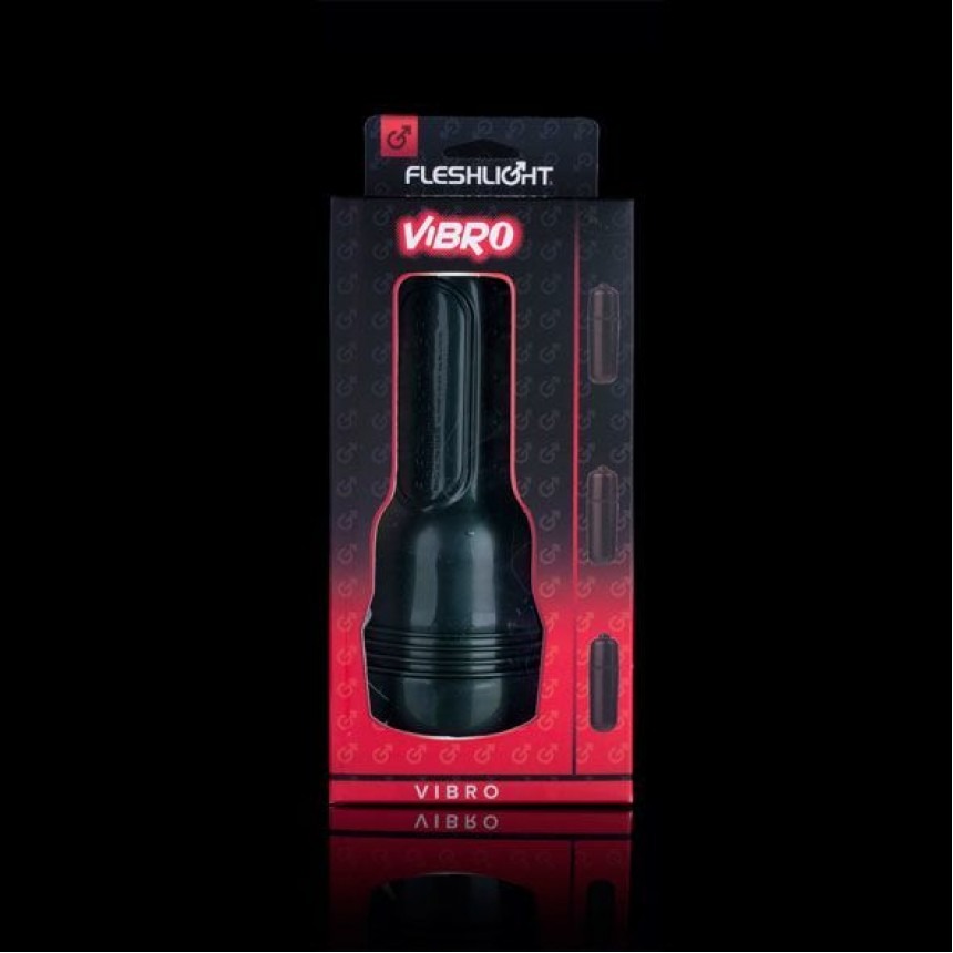Мастурбатор в колбе с 3-мя вибропулями Fleshlight Vibro Pink Lady Touch