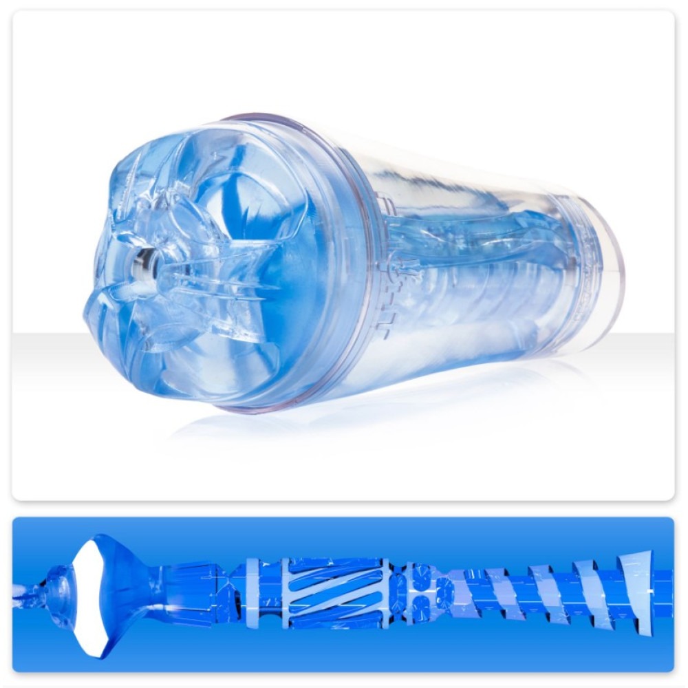 Мастурбатор у колбі Fleshlight Flight Commander Smooth Case, прозорий