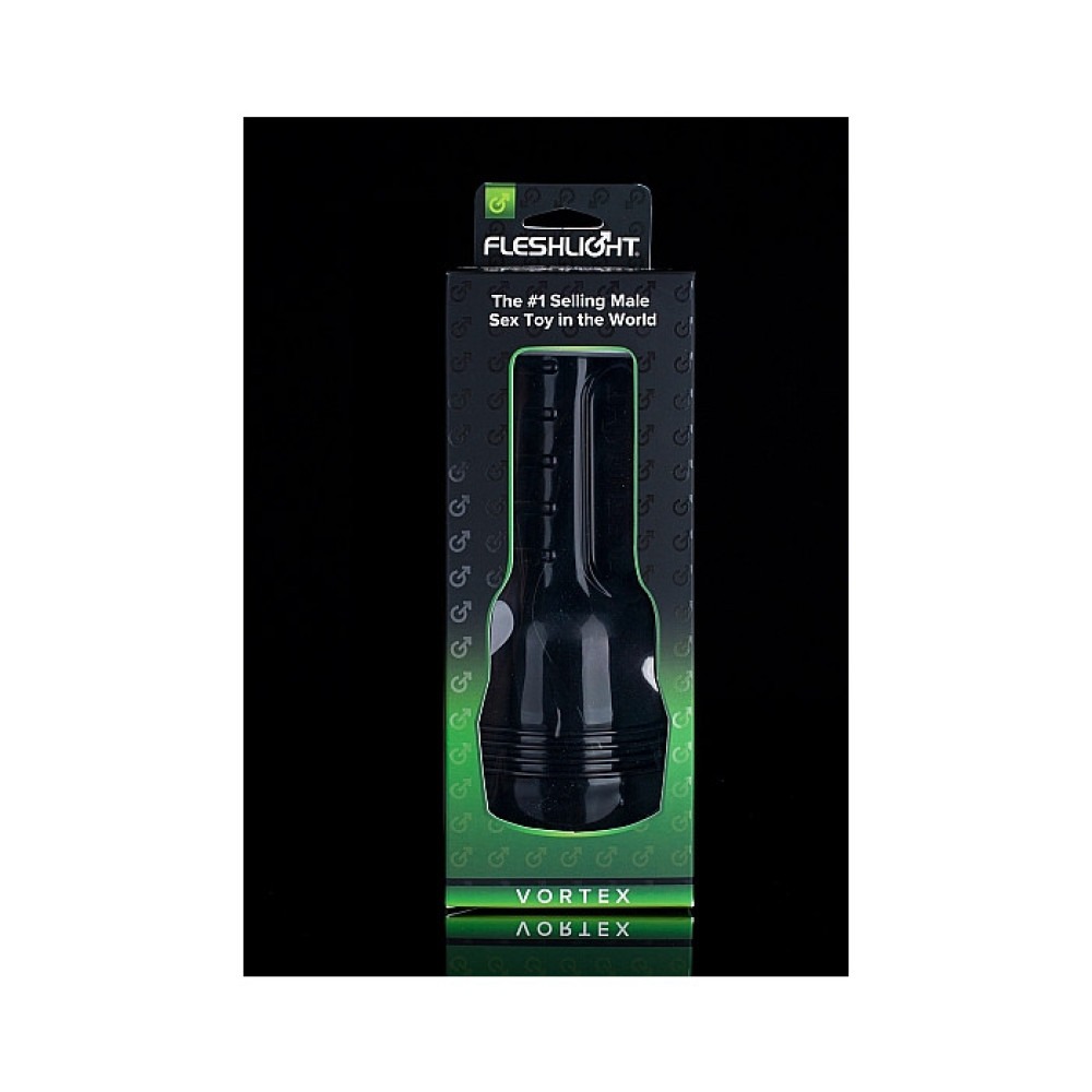 Мастурбатор у колбі Fleshlight Pink Lady Vortex, кібершкіра, тілесний