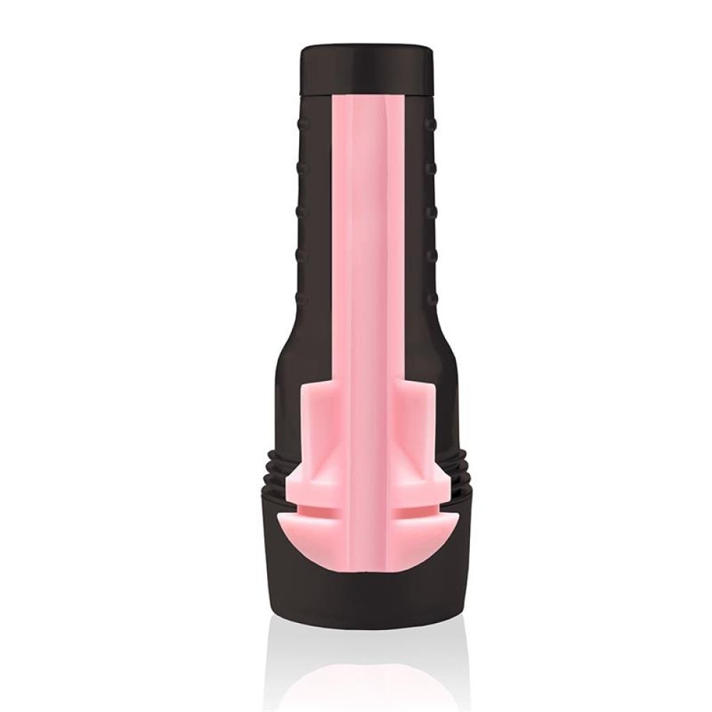Мастурбатор у колбі Fleshlight Pink Lady Vortex, кібершкіра, тілесний