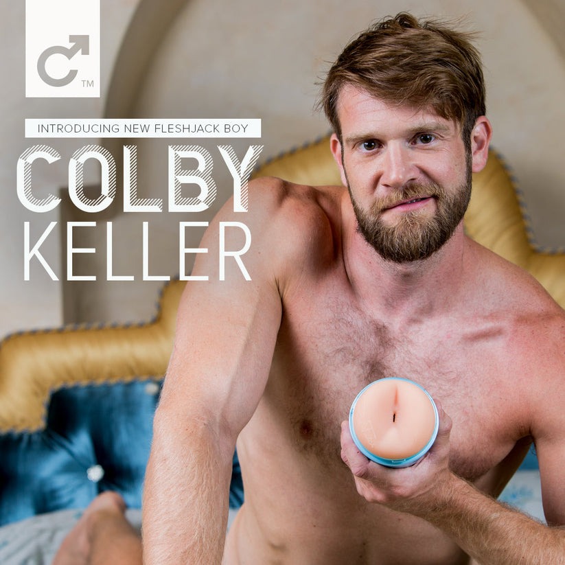 Мастурбатор попа, кібершкіра, Fleshjack boys COLBY KELLER LUMBERJACK, тілесний