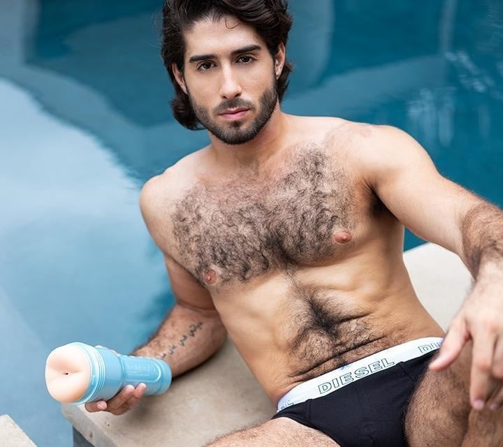 Фаллоимитатор с мошонкой и закрытой головкой реалистичный Fleshjack Boys-Diego Sans Dildo, телесный