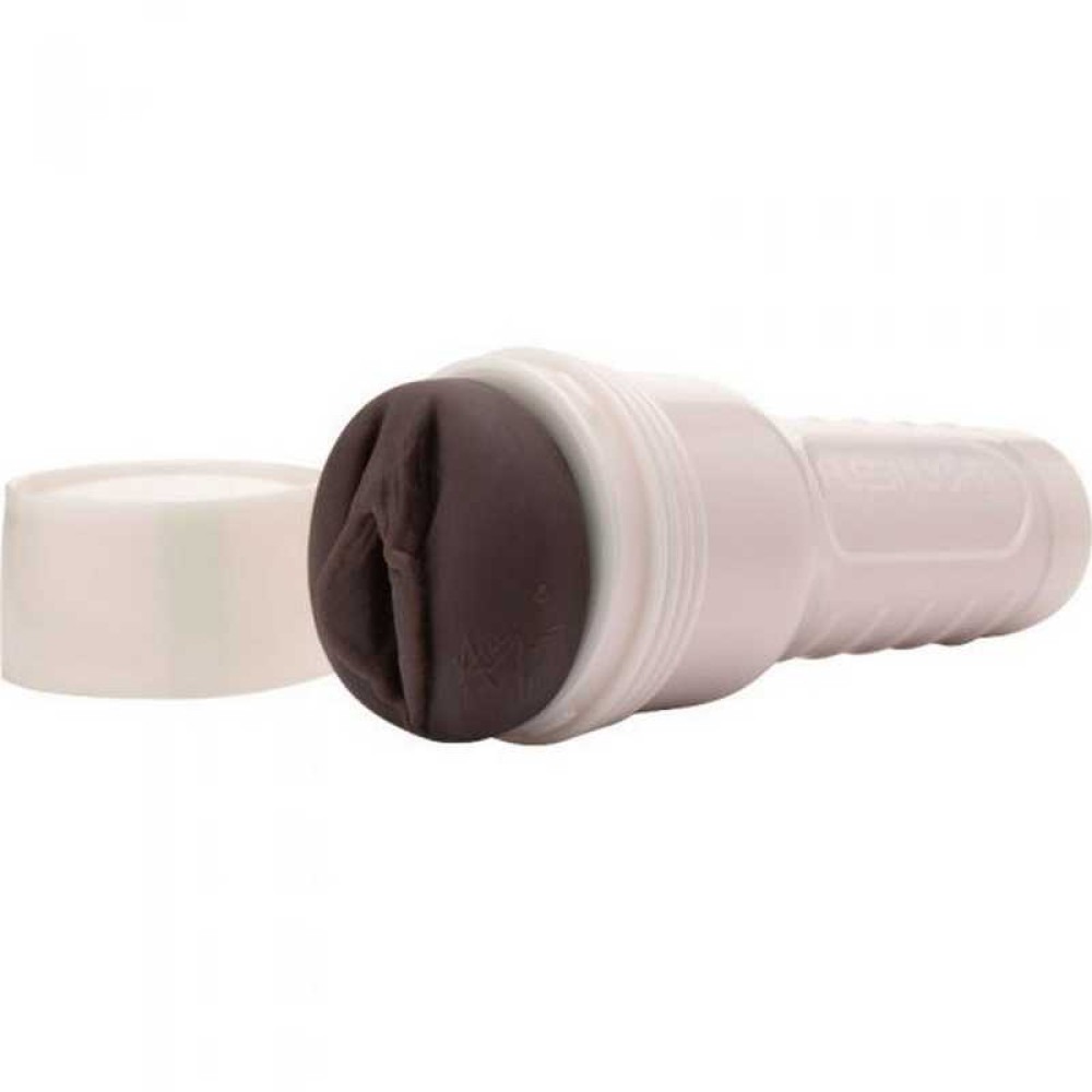 Мастурбатор Вагина в колбе, киберкожа, Fleshlight Ana Fox, коричневый
