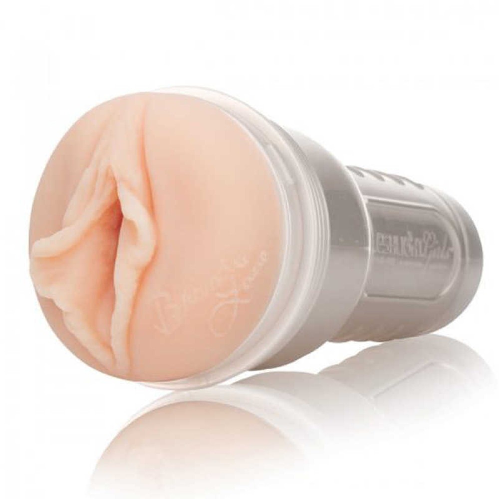 Мастурбатор вагіна в колбі, кібершкіра FleshLight Brandi Love, бежевий