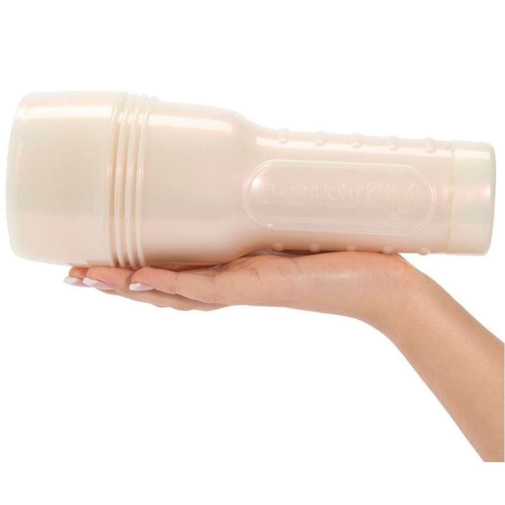 Мастурбатор вагіна в колбі, кібершкіра FleshLight Brandi Love, бежевий
