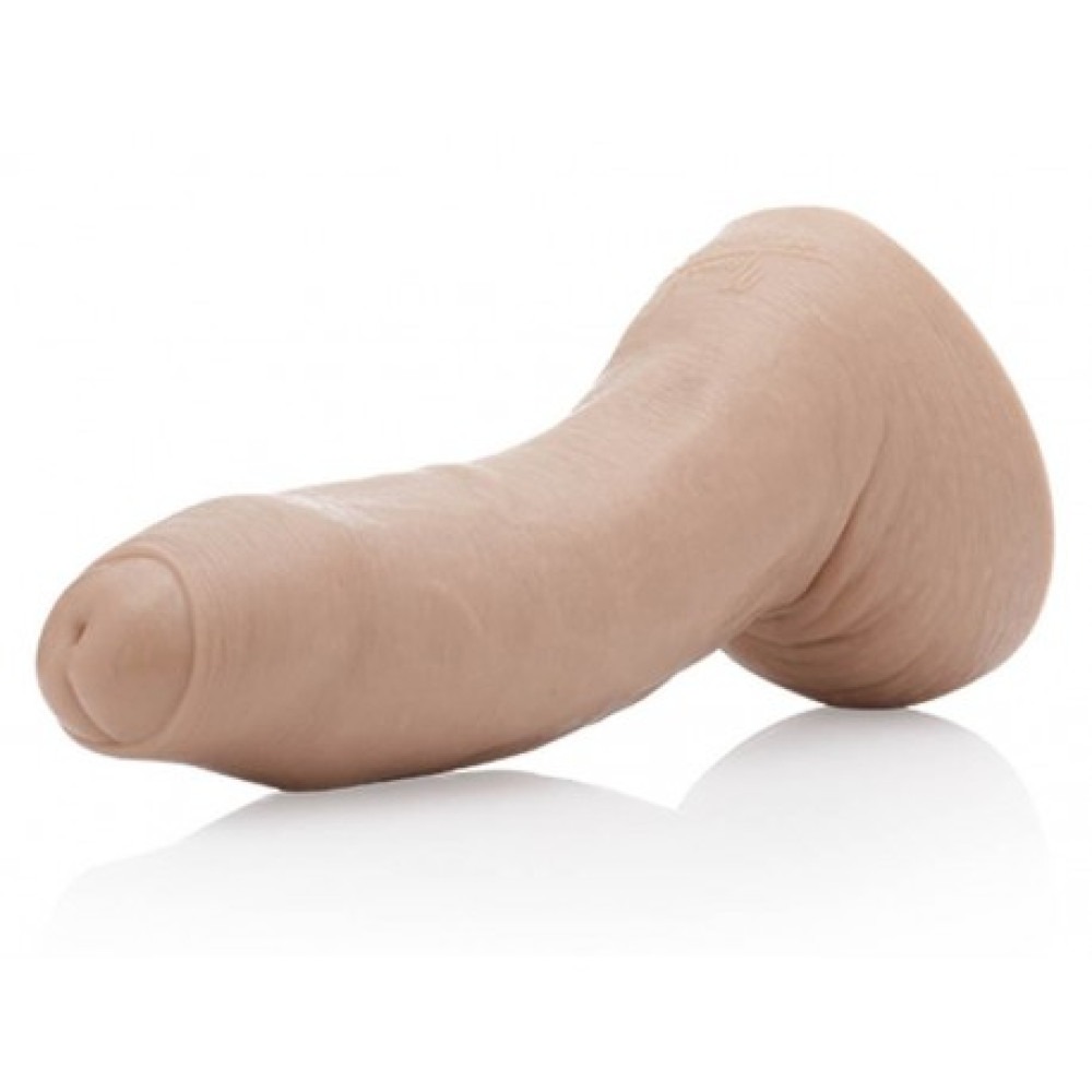 Фаллоимитатор с мошонкой реалистичный Fleshjack Guys Manuel Ferrara Dildo, бежевый, 19.7 см х 5.3 см