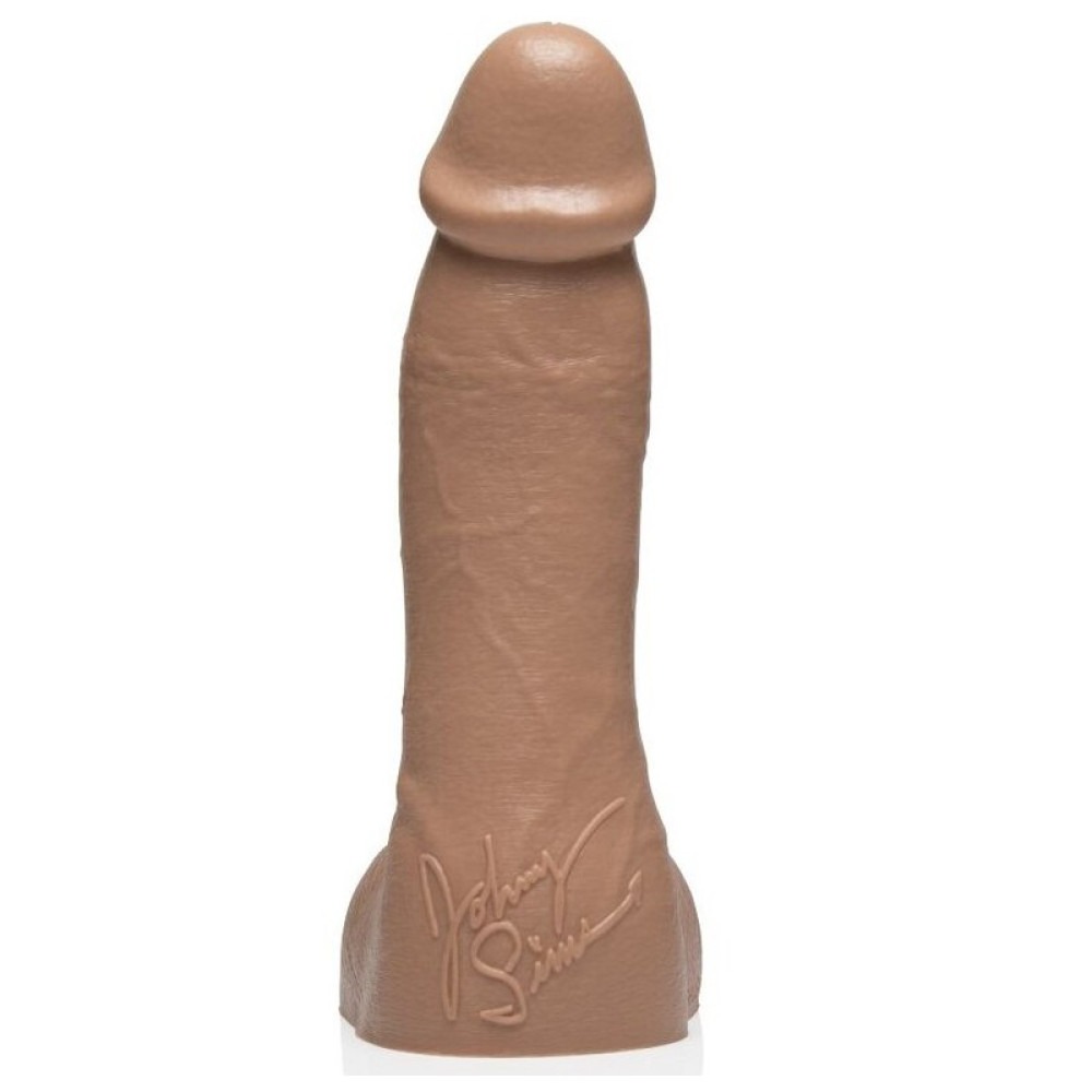 Фалоімітатор з мошонкою, реалістичний Fleshjack Guys JOHNNY SINS DILDO, бежевий, 24.8 х 4.8 см