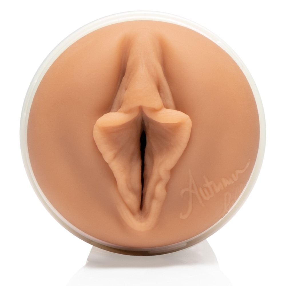 Мастурбатор Вагіна в колбі Fleshlight Autumn Falls, кібершкіра, бежевий