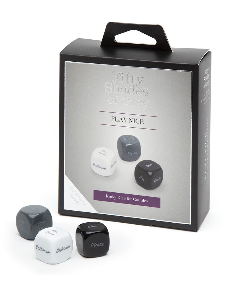 Еротична гра для пари Fifty Shades of Grey, 3 кубики