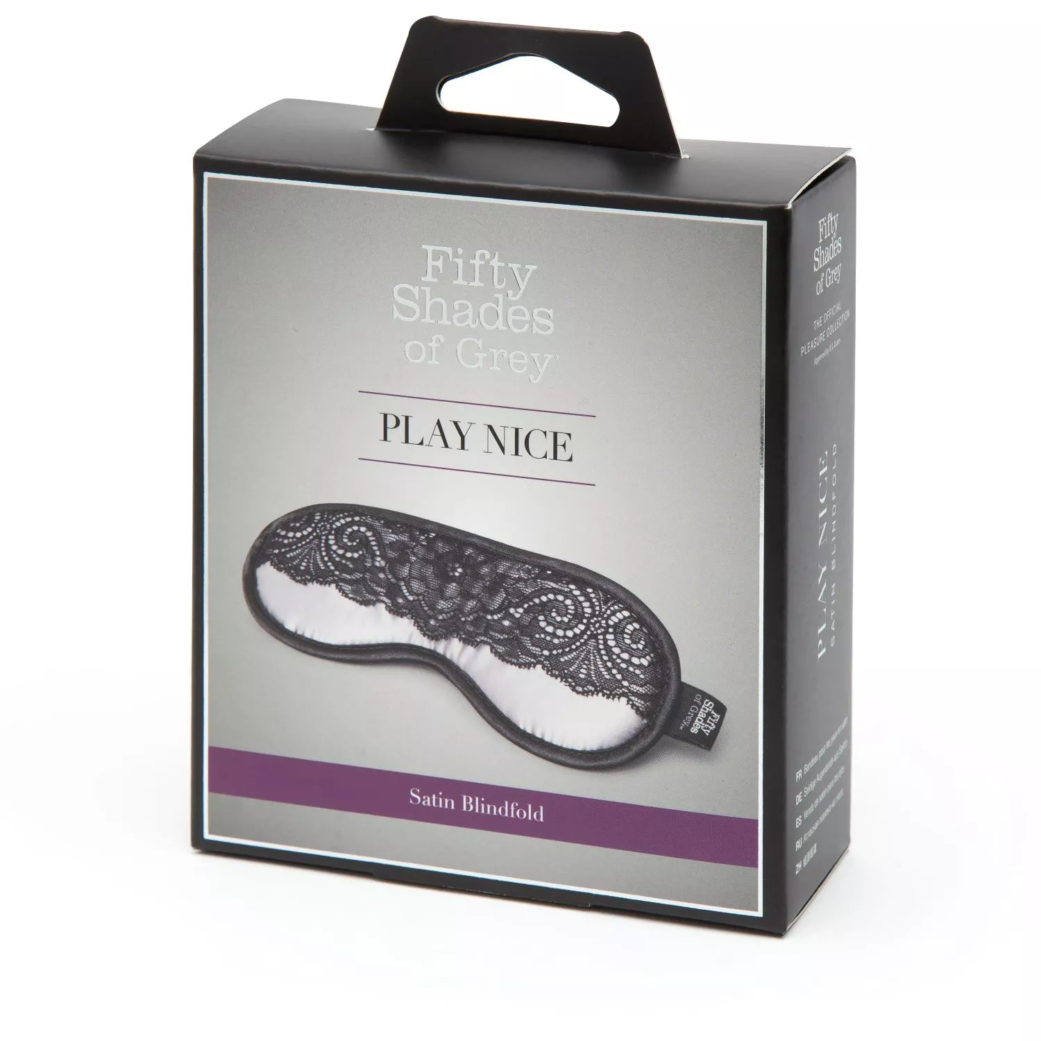 Маска на глаза Fifty Shades Of Grey Play Nice Satin & Lace Blindfo