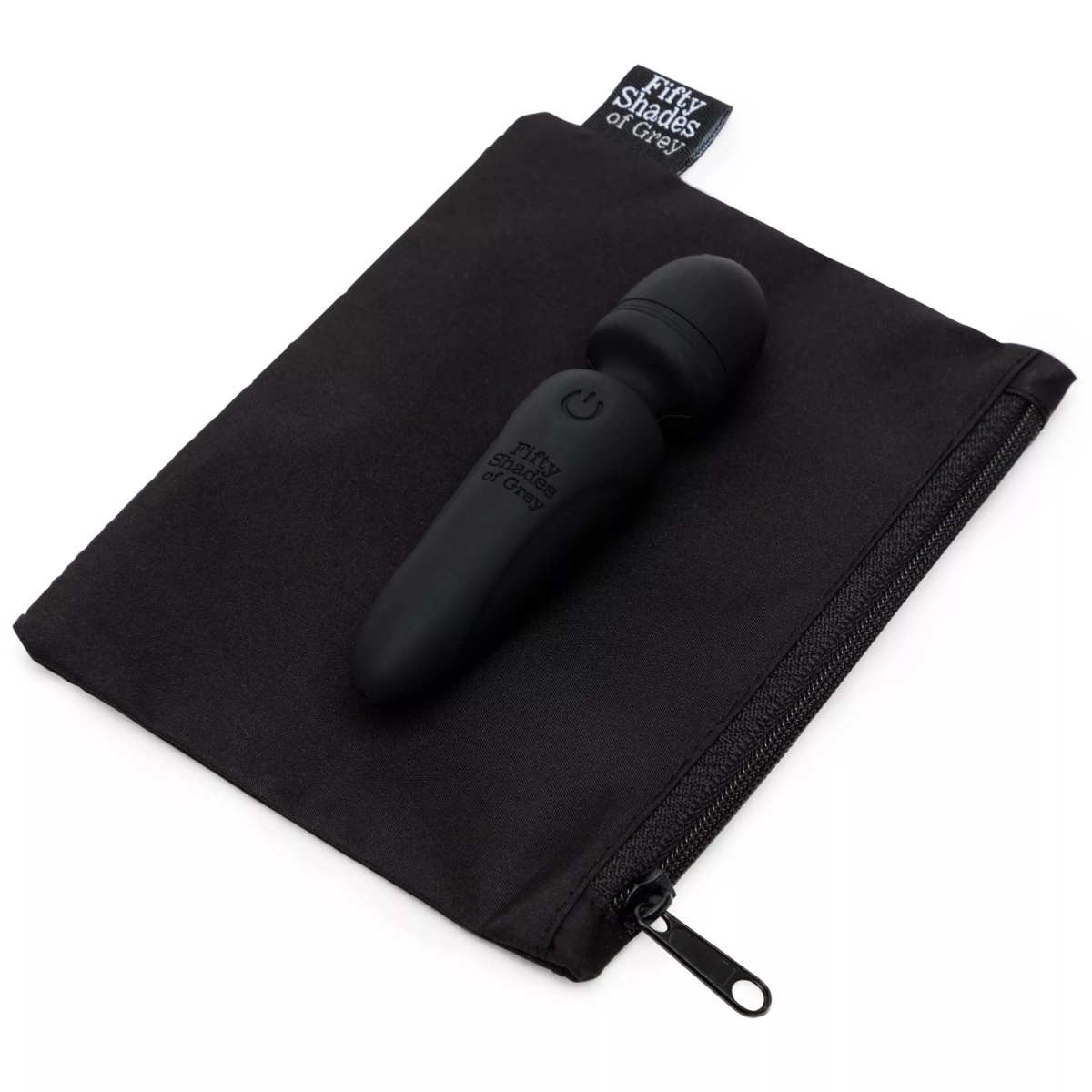 Вібратор-мікрофон для клітора Fifty Shades of Grey Sensation Mini Wand Vibrator чорний