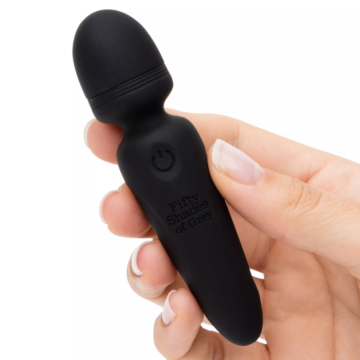 Вібратор-мікрофон для клітора Fifty Shades of Grey Sensation Mini Wand Vibrator чорний