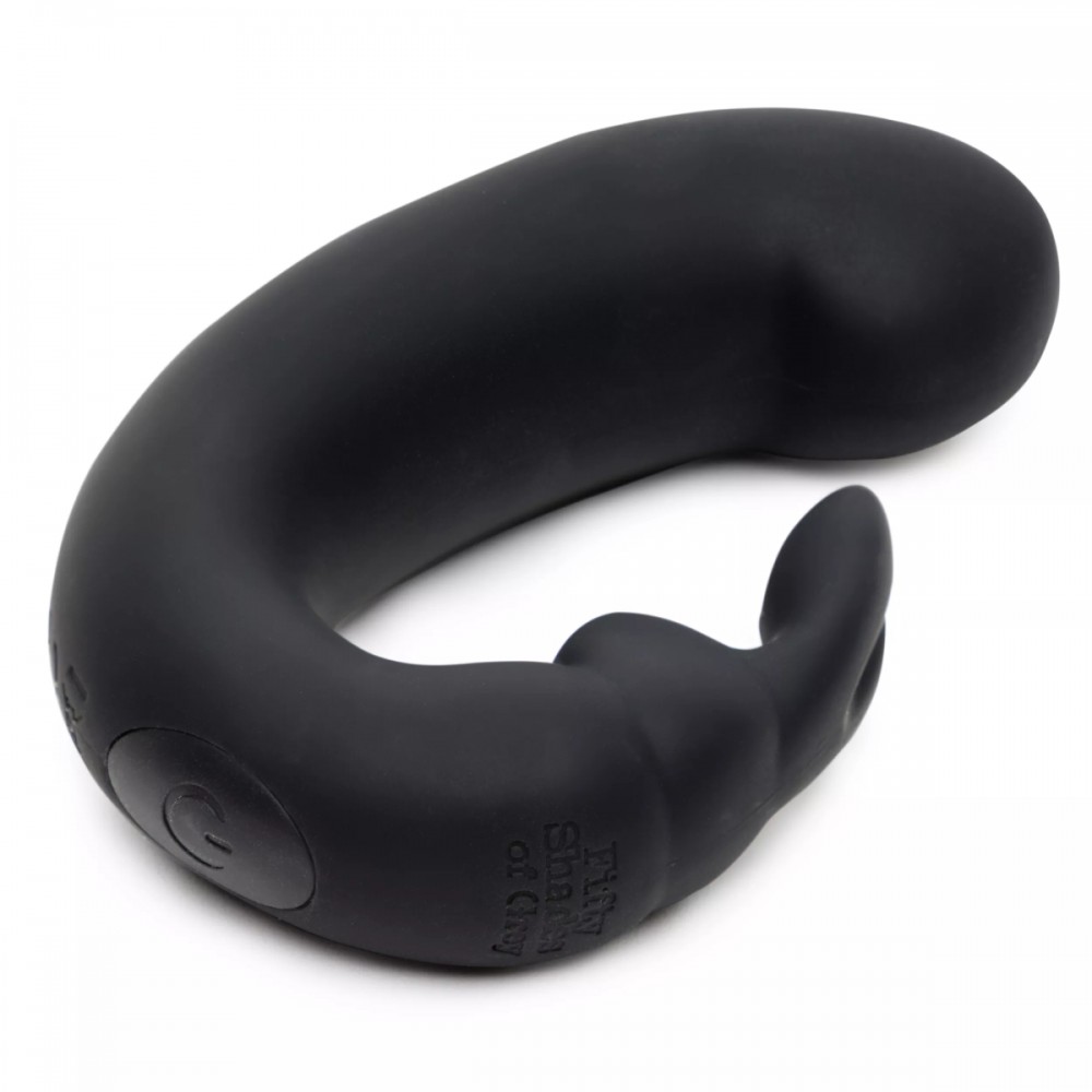 Подвійний вібратор кролик Fifty Shades of Grey Sensation Rechargeable G-Spot Rabbit Vibrator