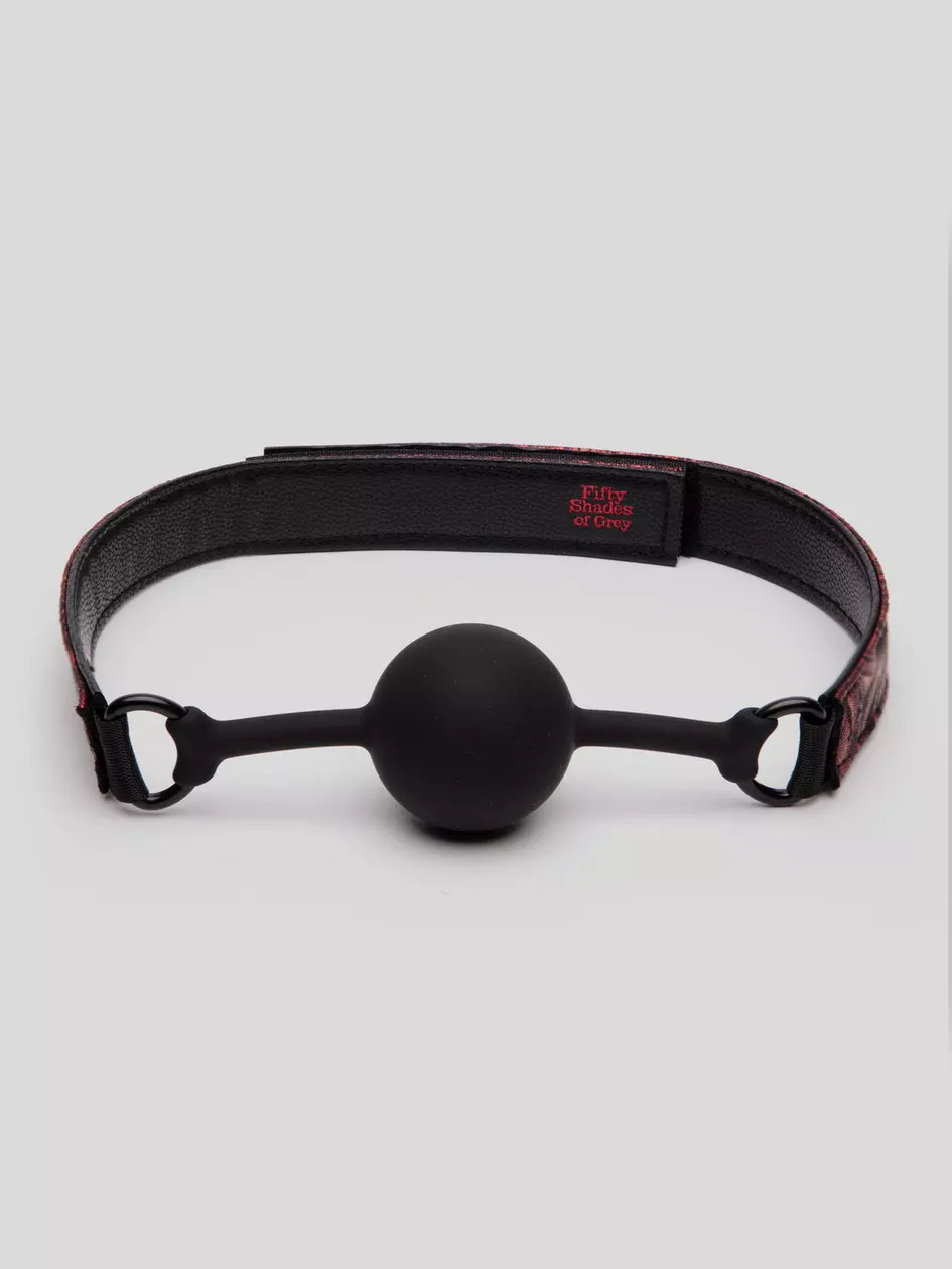 Кляп силіконовий Fifty Shades of Grey Sweet Anticipation Reversible Silicone Ball Gag