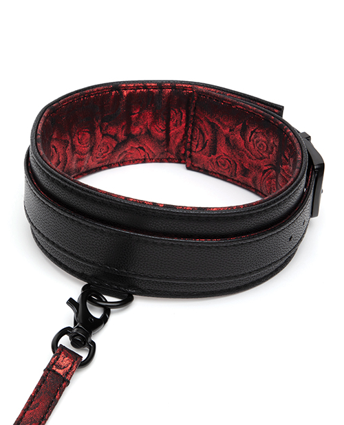 Нашийник та повідець Fifty Shades of Grey Sweet Anticipation Reversible Faux Leather Collar and Lead