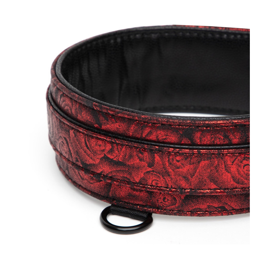 Нашийник та повідець Fifty Shades of Grey Sweet Anticipation Reversible Faux Leather Collar and Lead