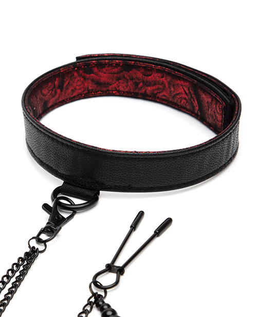 Нашийник із затискачами на соски Sweet Anticipation Fifty Shades of Grey Collar Nipp
