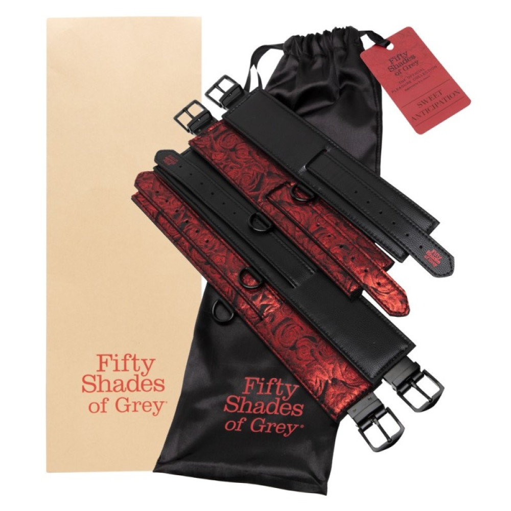 Фіксатор на ліжко Fifty Shades of Grey Sweet Anticipation Reversible Under Mattress Restraint Set