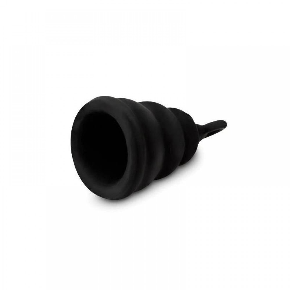 Менструальна чаша Gcup Gvibe, S, чорна, 6 х 3.5 см