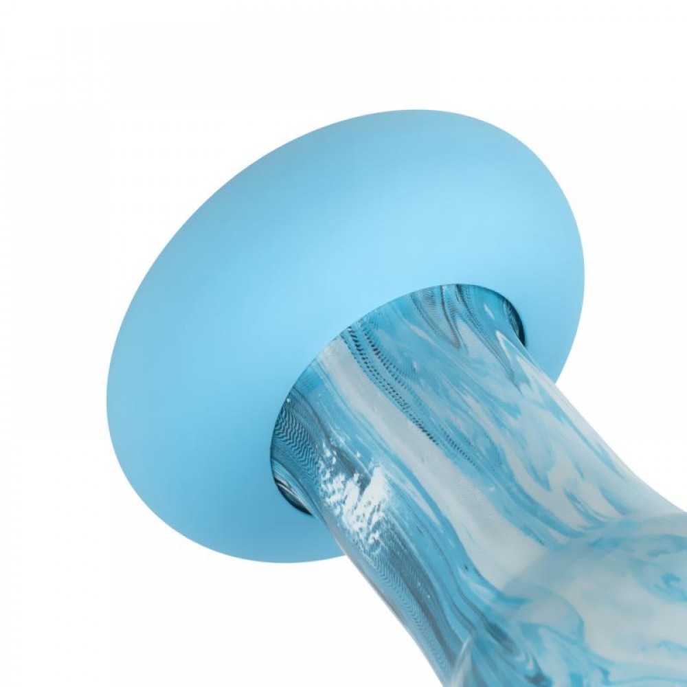 Анальна пробка Gildo - Ocean Wave Glass Dildo