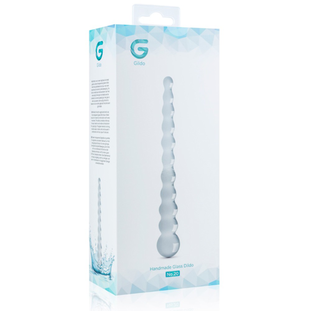 Анальна ялинка зі скла Gildo Glass Dildo No. 20