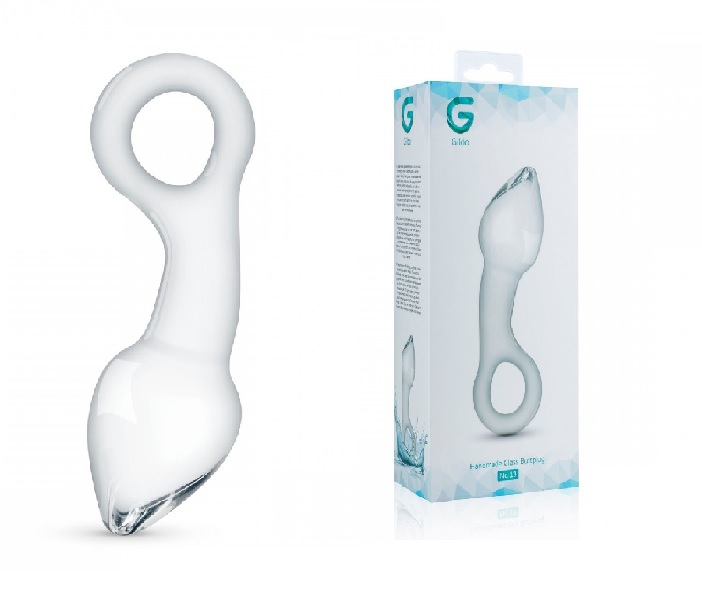 Анальна пробка скло Gildo Glass Dildo No.13