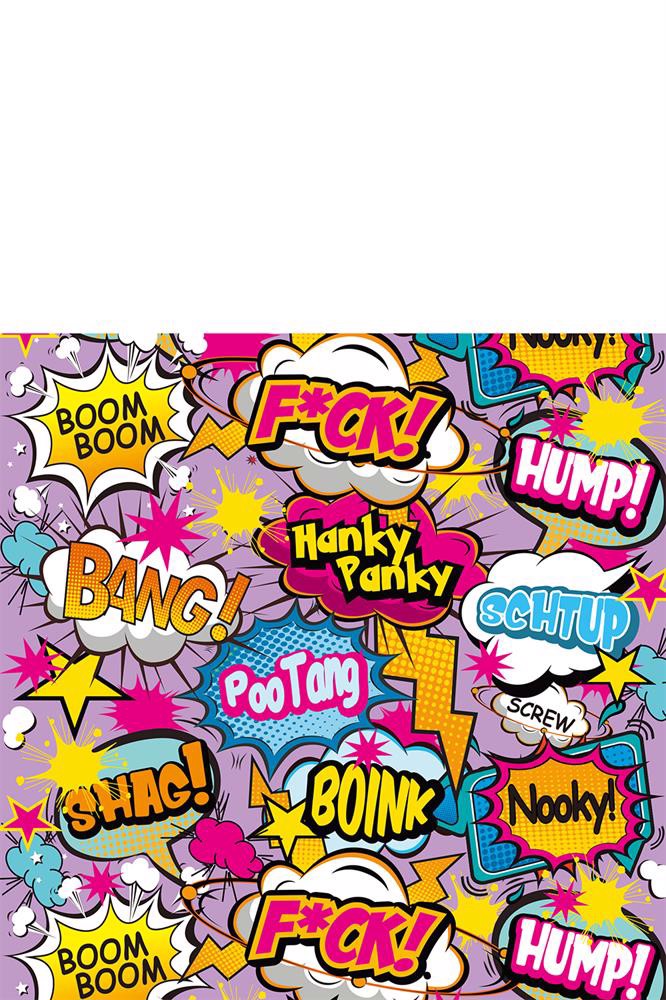 Міні-вібратор із принтом Global Novelties Prints Charming Pop Tease мультиколор