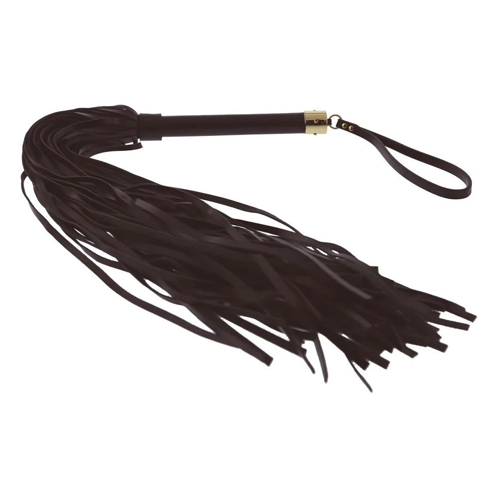 Флоггер із петлею Guilty Pleasure Sable Strike Empower, чорний, 66 см