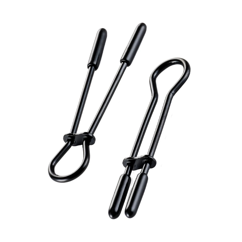 Затискачі для сосків Guilty Pleasure Tassel Tease Clamps, чорно-золоті