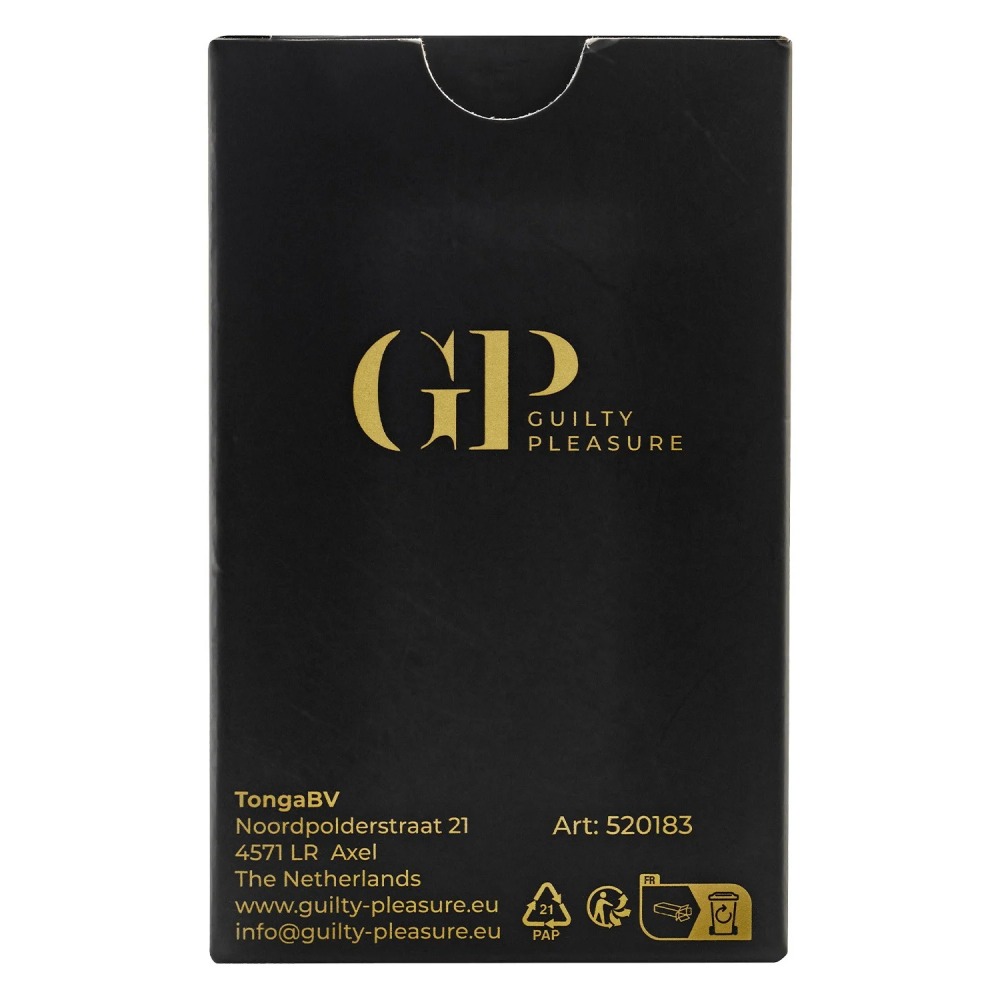Подарунковий набір БДСМ Guilty Pleasure Subtle Spark, чорний, 6 предметів