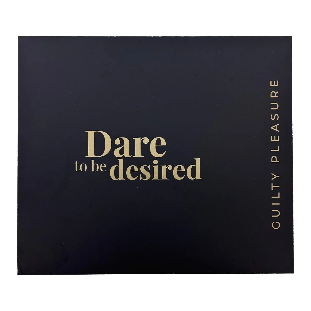 Подарунковий набір БДСМ Guilty Pleasure Subtle Spark, чорний, 6 предметів