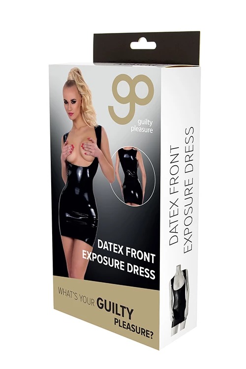 Сукня з відкритими грудьми Guilty Pleasure Datex Front чорна, S