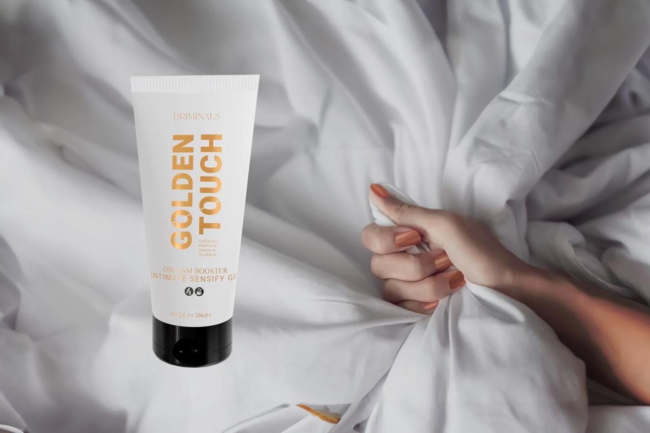 Лубрикант для клітора Driminals Golden Touch Booster оргазм, що посилює, 30 мл