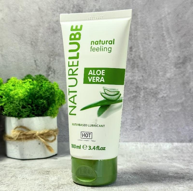 Лубрикант на водной основе Hot Nature Lube Aloe Vera, 100 мл