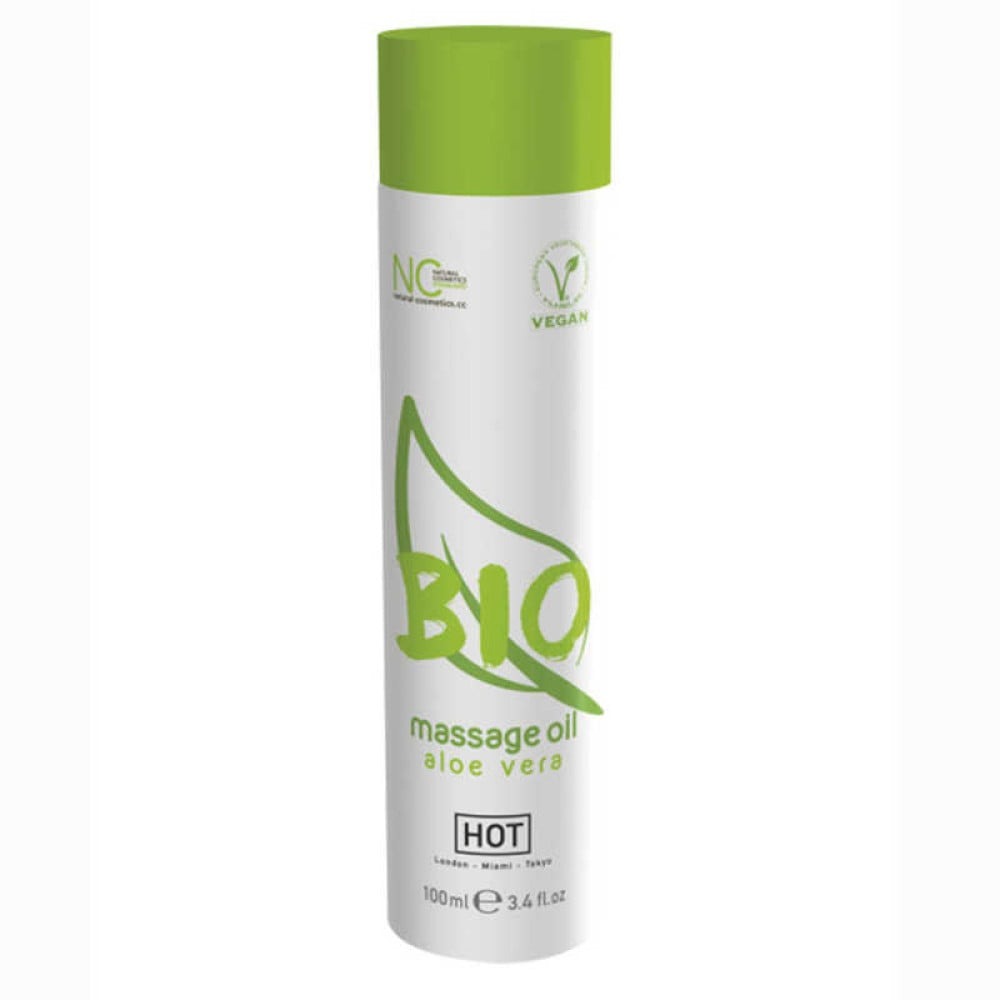 Масажне масло Hot Bio massage oil Aloe Vera, 100 мл