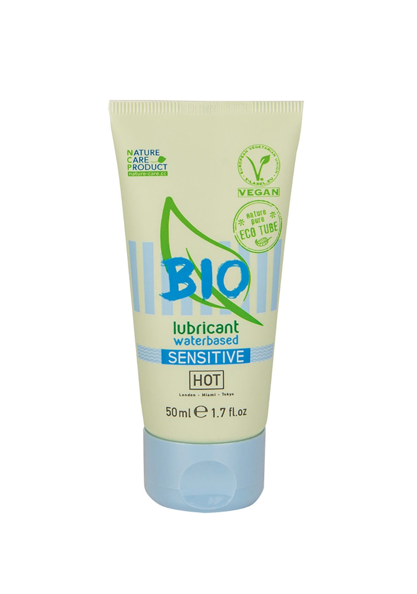 Органічний лубрикант на водній основі Hot Bio Lube Sensitive, 50 мл