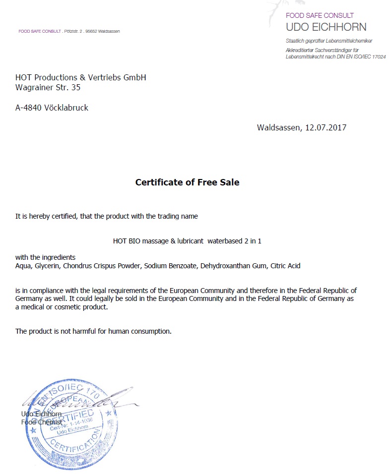 Лубрикант и массажный гель 2 в 1 Hot Bio Line, 200 мл