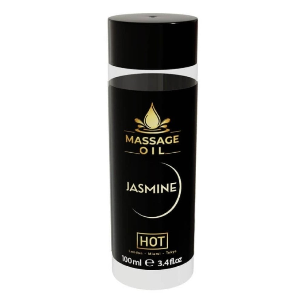 Масажна олія HOT Massage Oil Jasmin з ароматом жасмину, 100 мл